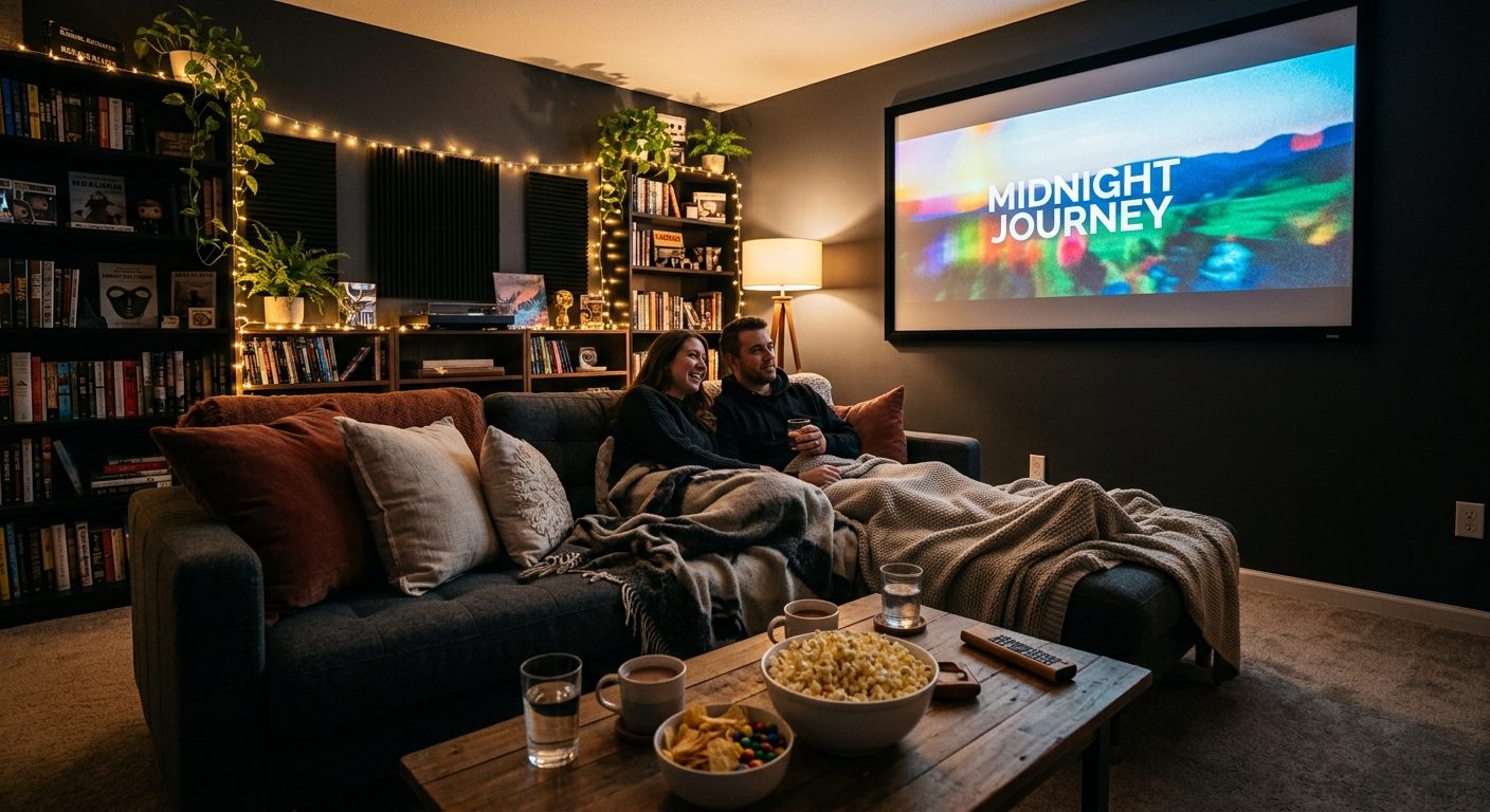Hvordan skaber du den perfekte filmaften derhjemme